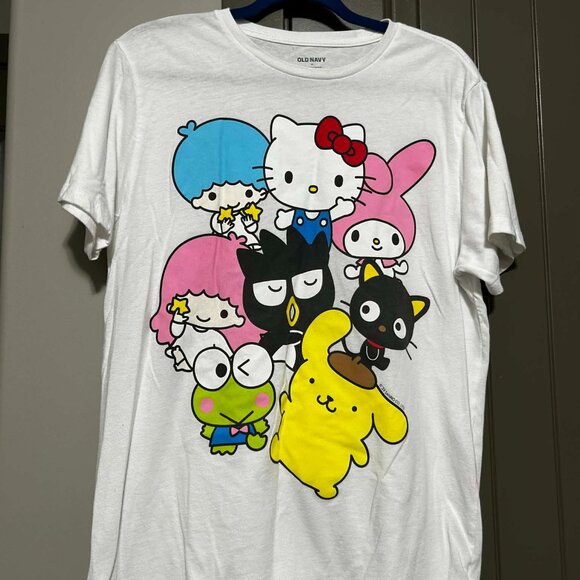 Sanrio x Old Navy Hello Kitty Characters Sleep Shirt – Kids' Size M - Picture 5 of 5
